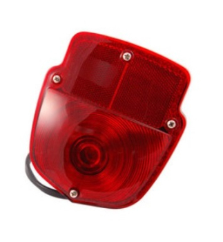 Tail Lamp Assembly for 1955-56 Ford F-Series - black, left hand side