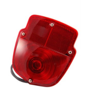 Tail Lamp Assembly for 1955-56 Ford F-Series - Stainless Steel, left hand side
