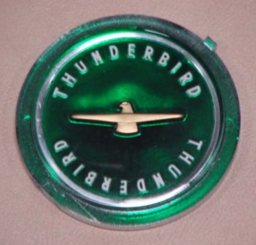 Radkappen-Emblem für 1955-57 Ford Thunderbird - Grün