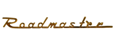 Grill-Emblem für 1955 Buick Roadmaster - Schriftzug Roadmaster