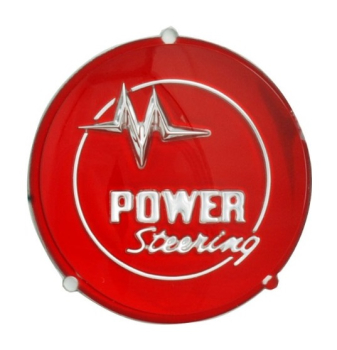 Horn Button for 1955 Mercury Cars with Power Steering - Red