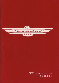 1955 Ford Thunderbird - Owners Manual (english)