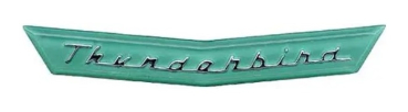 Front Panel Nameplate for 1956-57 Ford Thunderbird