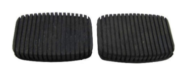 Brake/Clutch Pedal Pad for 1957-62 Pontiac Bonneville with Manual Transmission - Pair