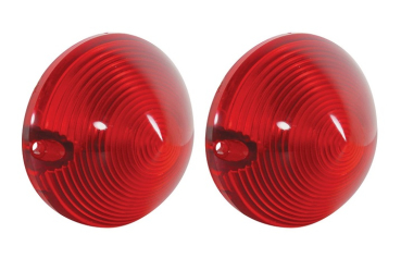 Tail Lamp Lenses for 1957 Cadillac - Pair/without "GUIDE" Markings