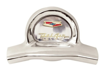 Hupenring-Kappe mit Emblem für 1957 Chevrolet Bel Air - Chrom