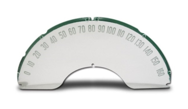 Speedometer Lens for 1958-62 Chevrolet Corvette