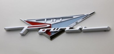 Kotflügel-Embleme für 1958 Pontiac - Tri-Power