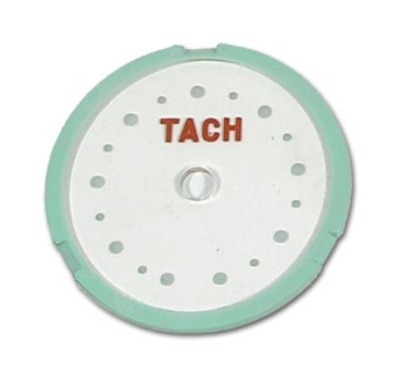 Inner Tachometer Face for 1958 Chevrolet Corvette - 8000 RPM