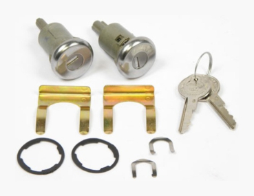 Door Lock Set for 1958 Chevrolet Impala - with Long Cylinder