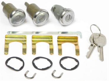 Lock Set -B3- for 1958 Chevrolet Full Size models