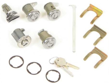 Lock Set -F1- for 1958 Chevrolet Full Size models