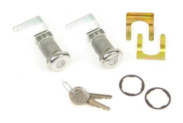 Door Lock Set for 1959-60 Chevrolet Impala - with Long Cylinder