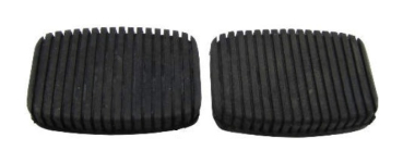 Brake/Clutch Pedal Pad for 1959-62 Pontiac Catalina with Manual Transmission - Pair