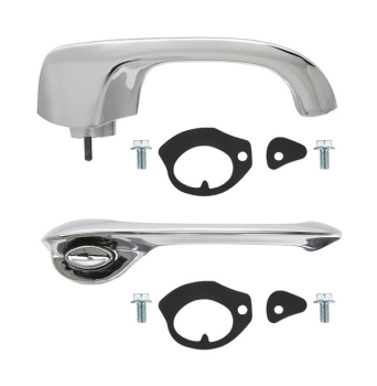 Outer Door Handle Set for 1959 Pontiac Bonneville - Rear Door Handles