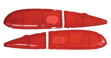 Tail Lamp Lenses for 1959 Chevrolet Full-Size Station Wagon/El Camino/Sedan Delivery - Complete Set