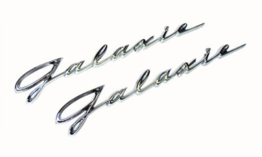 Quarter Panel Emblems for 1959 Ford Galaxie - Galaxie Scripts Set
