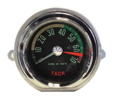Tachometer for late 1960-61 Chevrolet Corvette - Distributor Drive/6500 RPM