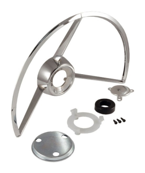 Horn Ring Kit for 1960-62 Mercury Comet - Chrome