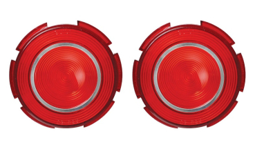 Tail Lamp Lenses -A- for 1960 Cadillac - Pair/without "GUIDE" Markings