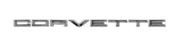 Front Letters Set for 1961-62 Chevrolet Corvette - CORVETTE