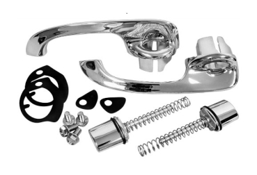 Outer Door Handles for 1961-62 Chevrolet Impala 4 Door - Rear / Pair