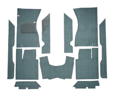 Carpet for 1961-63 Ford Thunderbird Convertible and Hardtop