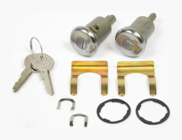 Door Lock Set for 1961-64 Chevrolet Impala - with Long Cylinder