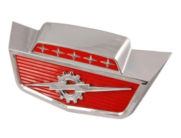 Hood Emblem for 1961-66 Ford F-Series - 5 Stars Chrome/painted Set