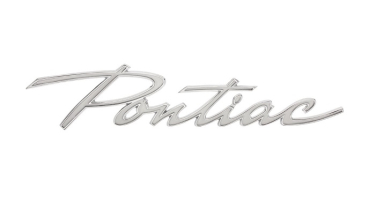 Grill-Emblem -A- für 1961 Pontiac Tempest - Schriftzug Pontiac