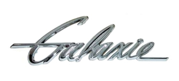 Trunk Lid Emblem for 1961 Ford Galaxie - Galaxie Script