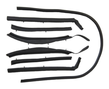 Convertible Top Weatherstrip Kit for 1962-63 Buick Special Convertible - 7-Piece
