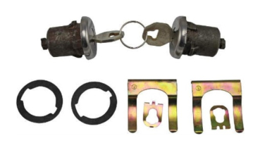 Door Lock Assembly for 1962-63 Pontiac Tempest - Pair
