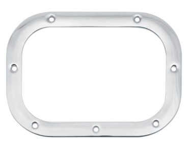 Shift Boot Retainer Plate for 1962-67 Chevrolet Chevy ll/Nova with 4-Speed Manual Transmission - Chrome
