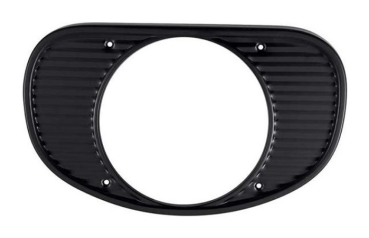 Headlight Bezels -Black Primed- for 1962 Chevrolet Pickup - Pair