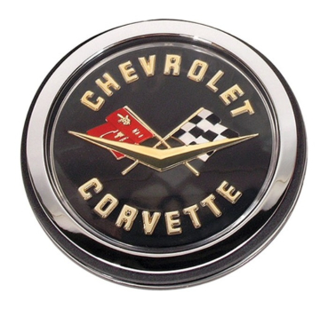 Rear Emblem Assembly for 1962 Chevrolet Corvette - Gold