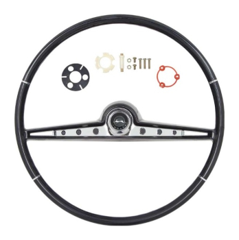 Steering Wheel Kit for 1962 Chevrolet Impala - Black / 17"