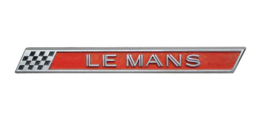 Tail Panel Emblem for 1962 Pontiac Tempest Le Mans - LE MANS
