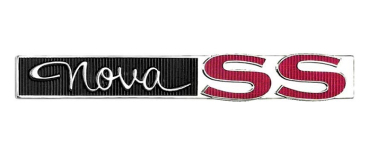Glove Box Door Emblem for 1963-64 Chevrolet Chevy ll/Nova SS - Nova SS