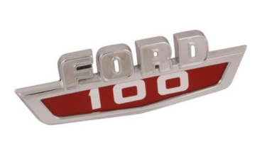 Hauben-Emblem für 1963-64 Ford F100 - FORD 100