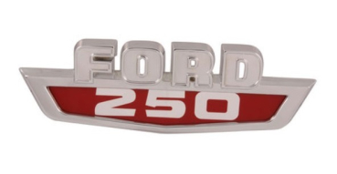 Hauben-Emblem für 1963-64 Ford F250 - FORD 250