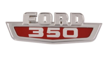 Hauben-Emblem für 1963-64 Ford F350 - FORD 350