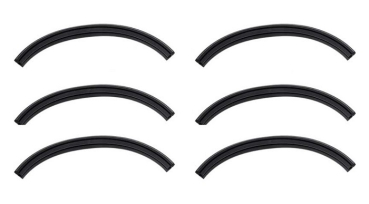 Convertible Top Weatherstrip Kit for 1963-66 Plymouth Valiant Convertible - 6-Piece
