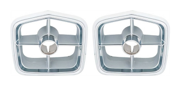 Tail Lamp Bezels for 1963 Plymouth Belvedere - Pair