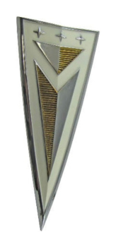 Heck-Emblem für 1963 Pontiac Bonneville - Arrowhead