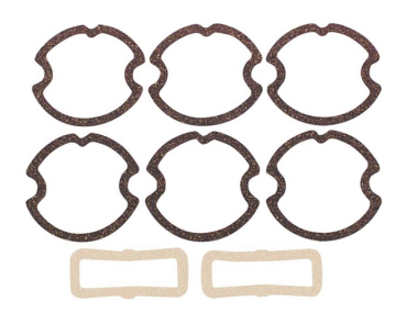 Tail Lamp Lens Gasket Set for 1963 Chevrolet Impala - 8-Piece