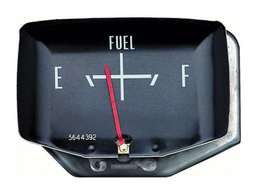 In-Dash Fuel Gauge for 1963 Chevrolet Impala/Bel Air/Biscayne