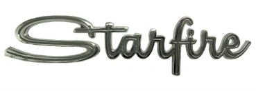 Trunk Emblem for 1963 Oldsmobile Starfire - Script Starfire