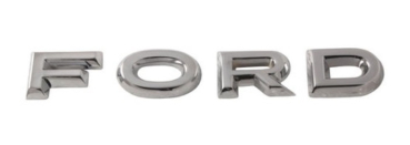 Hood Letters Set for 1963 Ford Galaxie - FORD