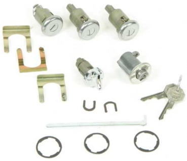 Lock Set -B2- for 1963 Chevrolet Full Size models